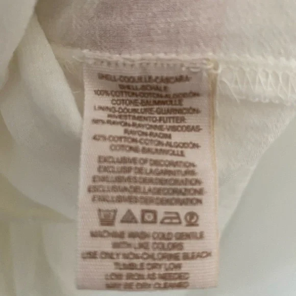 Free People Toosaloosa Slub Meadow Ivory Casual Maxi Dress XS 🌿A6 - Picture 16 of 16